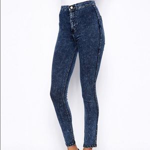 American apparel acid wash easy jean